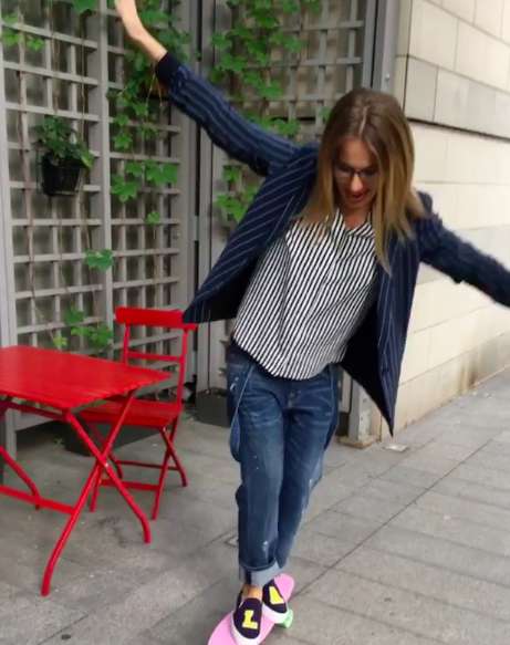 Выходит, разговоры о беременности - лишь выдумки ее окружения? Выходит, разговоры о беременности - лишь выдумки ее окружения?