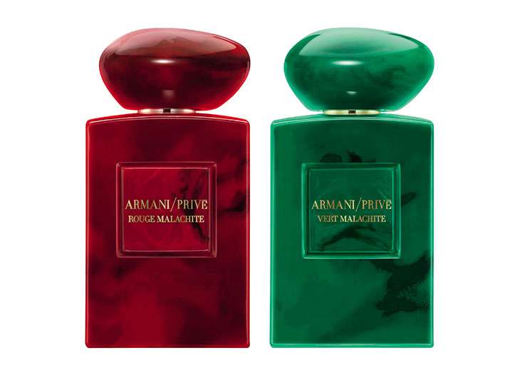 Giorgio Armani Ароматы Malachite Vert и Malachite Rouge 