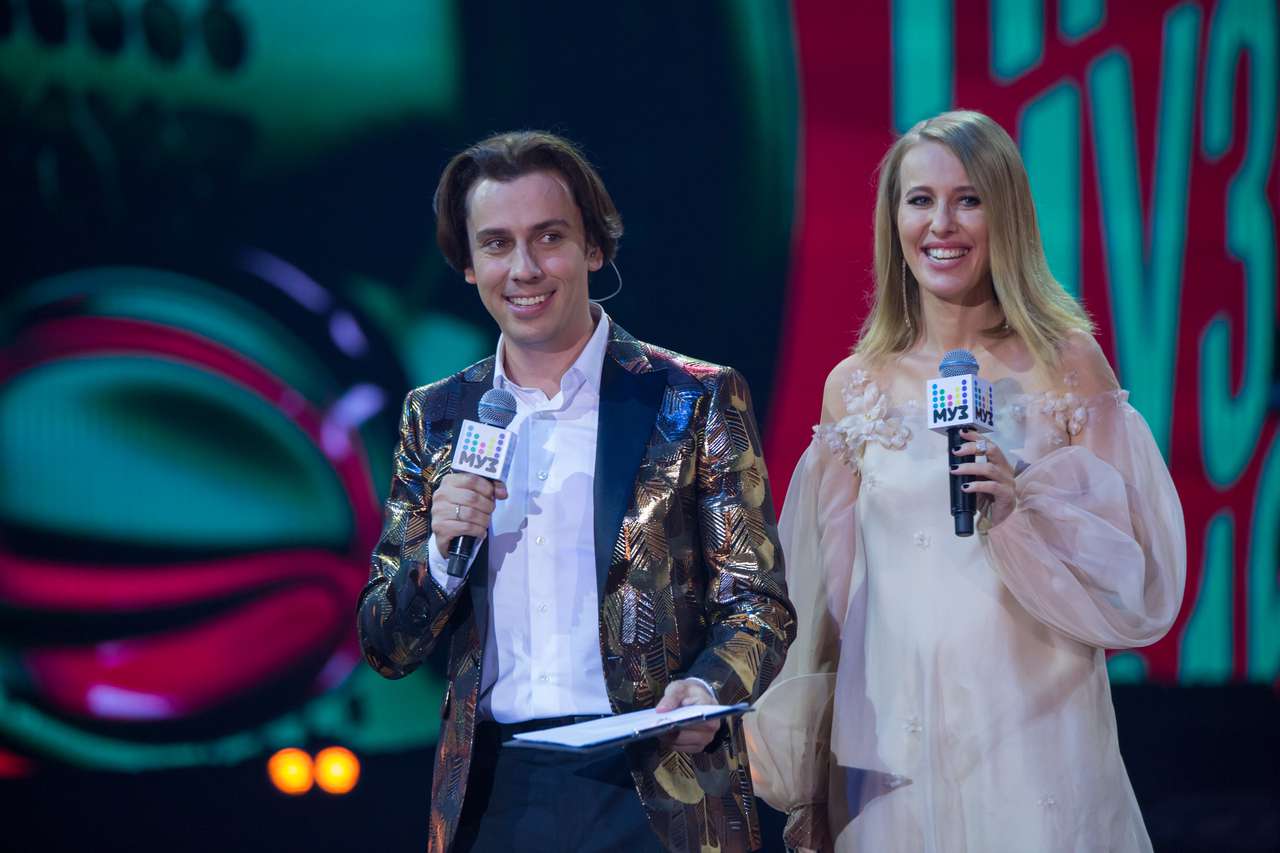 Ксения Собчак и Максим Галкин