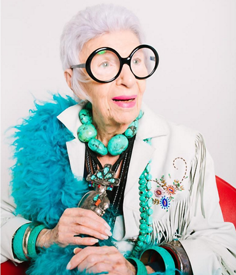 В вашем-то возрасте: Айрис Апфель создает коллекцию для тех, кому за 90