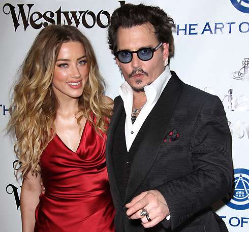 Эмбер Херд и Джонни Депп