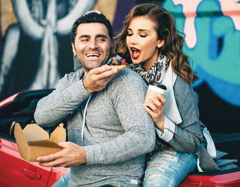 Анфиса Чехова и Гурам Баблишвили в Майами