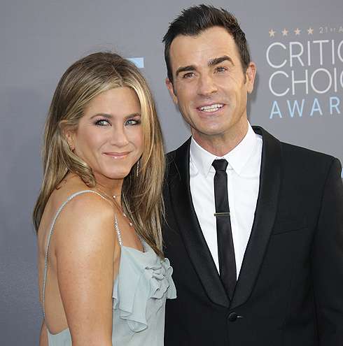 Дженнифер Энистон и Джастин Теру