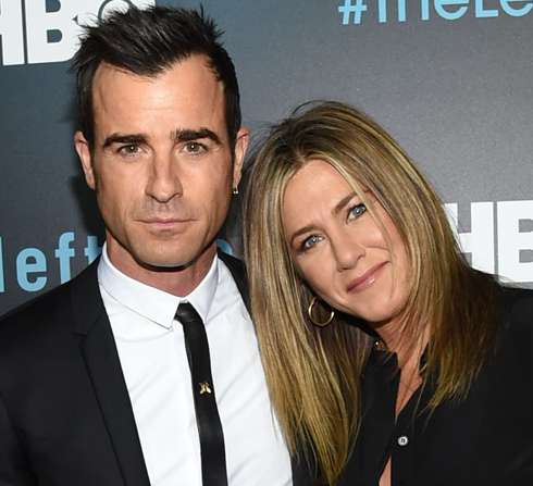 Джастин Теру и Дженнифер Энистон