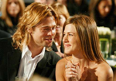 Брэд Питт и Дженнифер Энистон