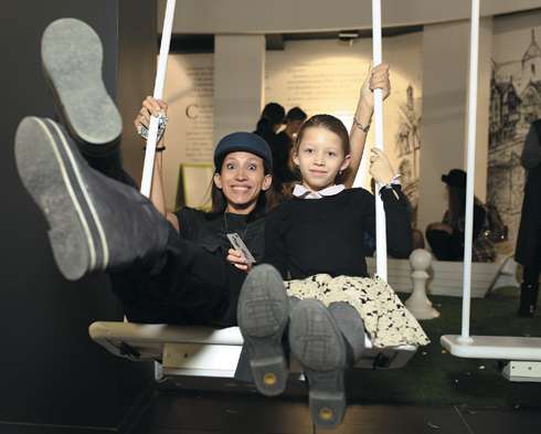 Елена Бощева с дочкой Мартой