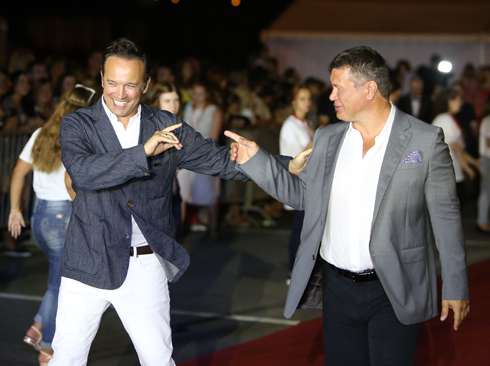 Венсан Перес и Олег Тактаров