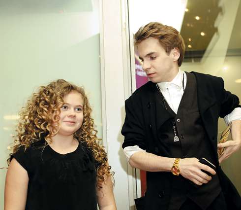 Софья Мицкевич и Даниил Вахрушев