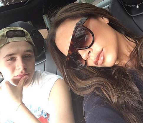 Виктория Бекхэм удивила всю свою семью