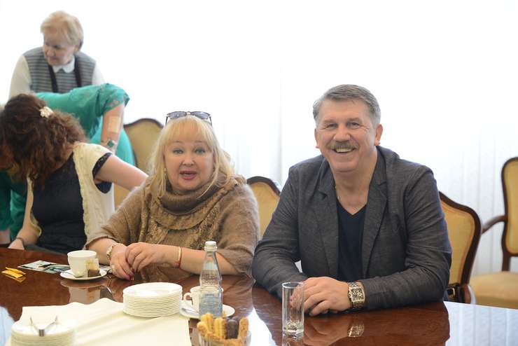 Наталья Гвоздикова и Сергей Баталов