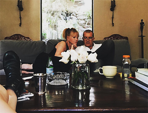 Мелани Гриффит и Антонио Бандерас признались друг другу в любви