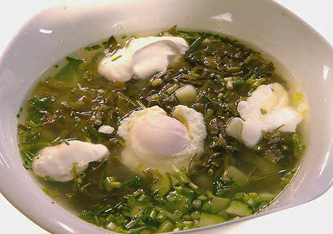 Учимся варить яйца пашот