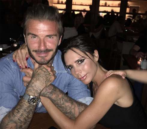 Виктория и Дэвид Бекхэмы