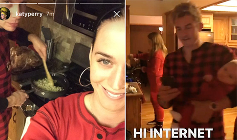 Кэти Перри и Орландо Блум не расставались