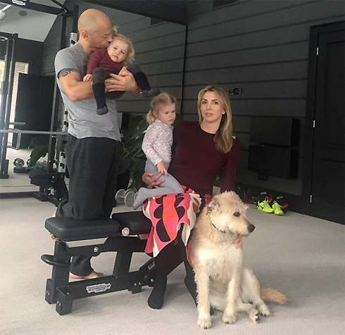 Федор Бондарчук, внучки Вера и Маргарита, Светлана и любимица Ева