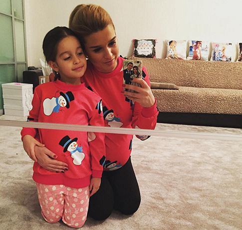 Ксения Бородина познакомила дочерей