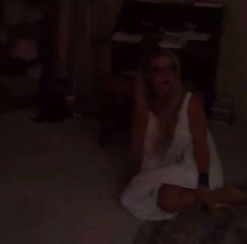 Бритни испугалась шутки своих детей