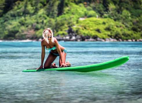 Некоторые рассмотрели на этой фотографии увеличившуюся грудь