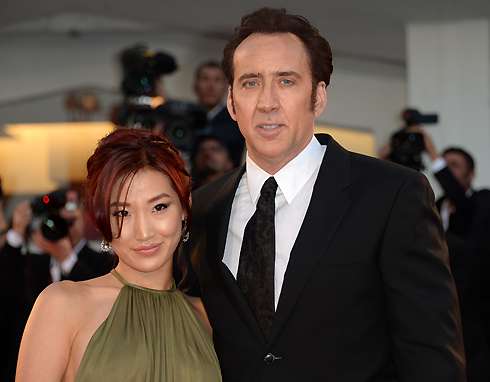 Николас Кейдж и Элис Ким