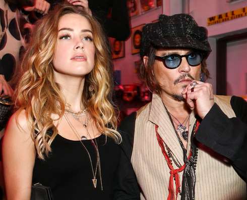 Эмбер Херд и Джонни Депп