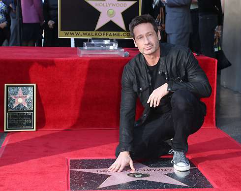 Дэвид Духовны получил звезду на Аллее славы