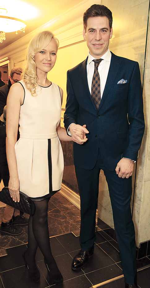 Парный выход: Дмитрий и Татьяна Дюжевы