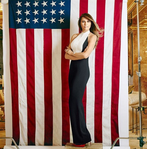 Мелания Трамп осталась без модельера