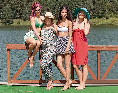 В картине «Влюбленные женщины» актриса сыграла очень неуверенную в себе Тамару