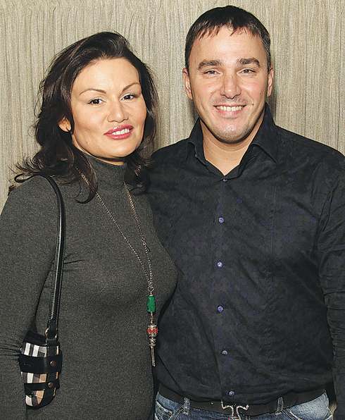 Кирилл Андреев с женой Лолой