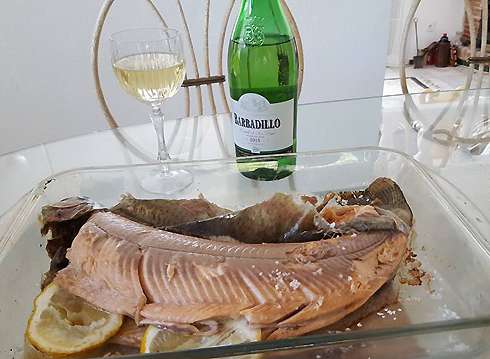 Форель в соли