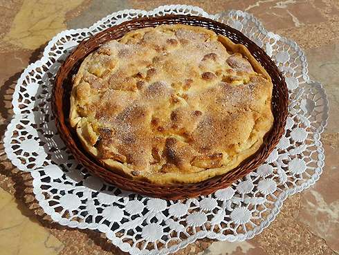 Миндально-яблочный франжипан