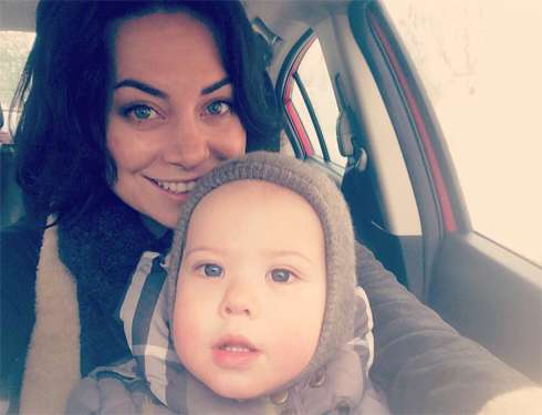 Наталья Фриске с сыном Жанны Платоном