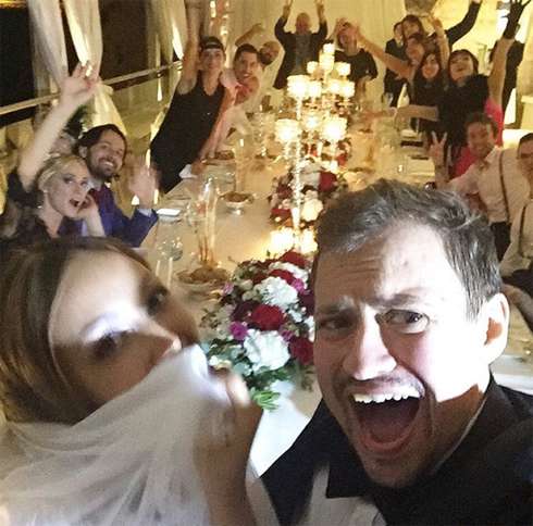 Андрей Гайдулян и Диана Очилова устроили свадьбу в Италии