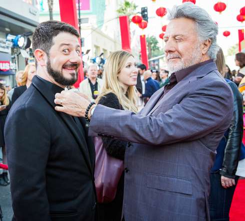 Михаил Галустян и Дастин Хоффман