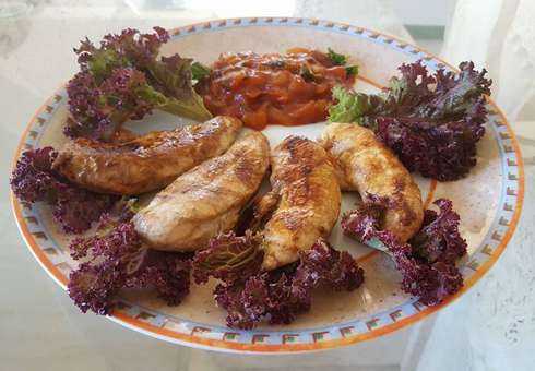 Куриная грудка в маринаде