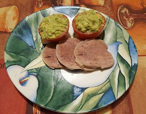 Гуакамоле с чесноком