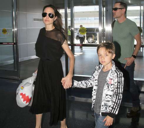 Анджелина Джоли и Нокс