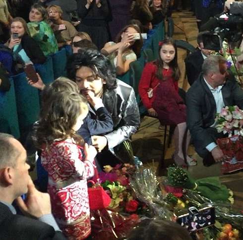 Киркоров посвятил свое шоу дочке Алле-Виктории и сыну Мартину