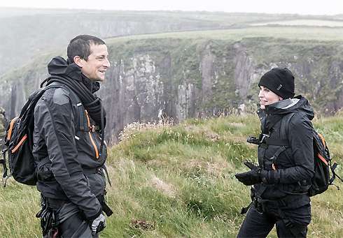 52-летняя актриса приняла участие в экстрим-шоу Звездное выживание с Беаром Гриллсом