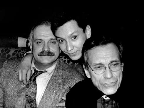 С дядей, Никитой Михалковым, и отцом Андроном Кончаловским