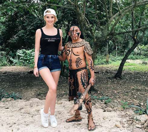 Татьяна Котова познакомилась с настоящими индейцами