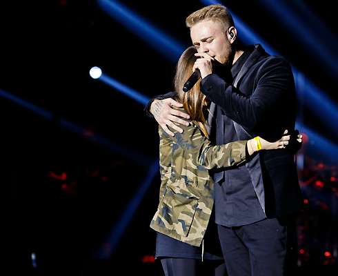 Поклонницы не сдерживали эмоций на концерте Крида