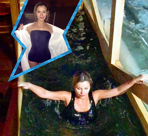 Как звезды отметили Крещение