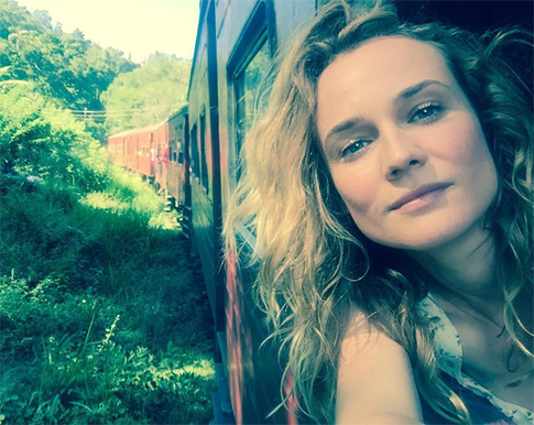 Дайан Крюгер шокировала своей худобой