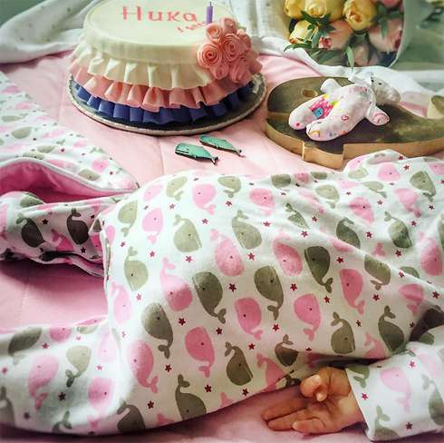 Дочке Елены Кулецкой исполнился месяц