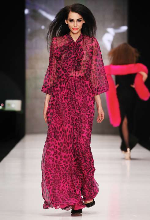 Хищные «принты» снова появились на подиумах