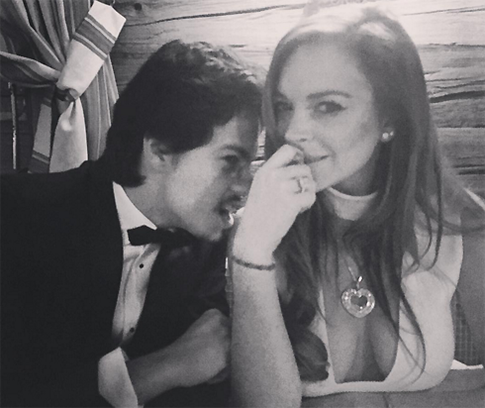 Линдсей Лохан выйдет замуж за русского бойфренда?