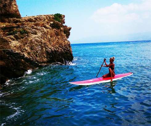 Сломанное ребро не мешает Виктории заниматься активным спортом