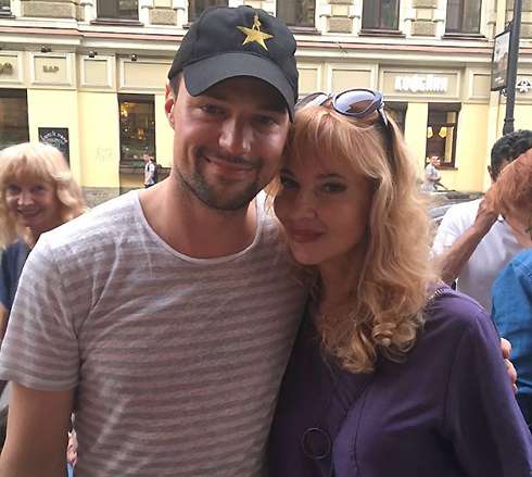 Данила Козловский с мамой Надеждой Николаевной