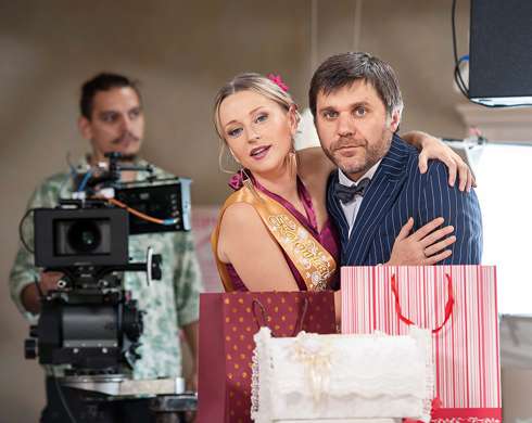 В новом сезоне сериала «Светофор» герои Ольги Медынич и Джамала Тетруашвили разводятся. В реальной жизни, к счастью, все наоборот